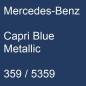 Preview: Mercedes-Benz, Capri Blue Metallic, 359 / 5359.